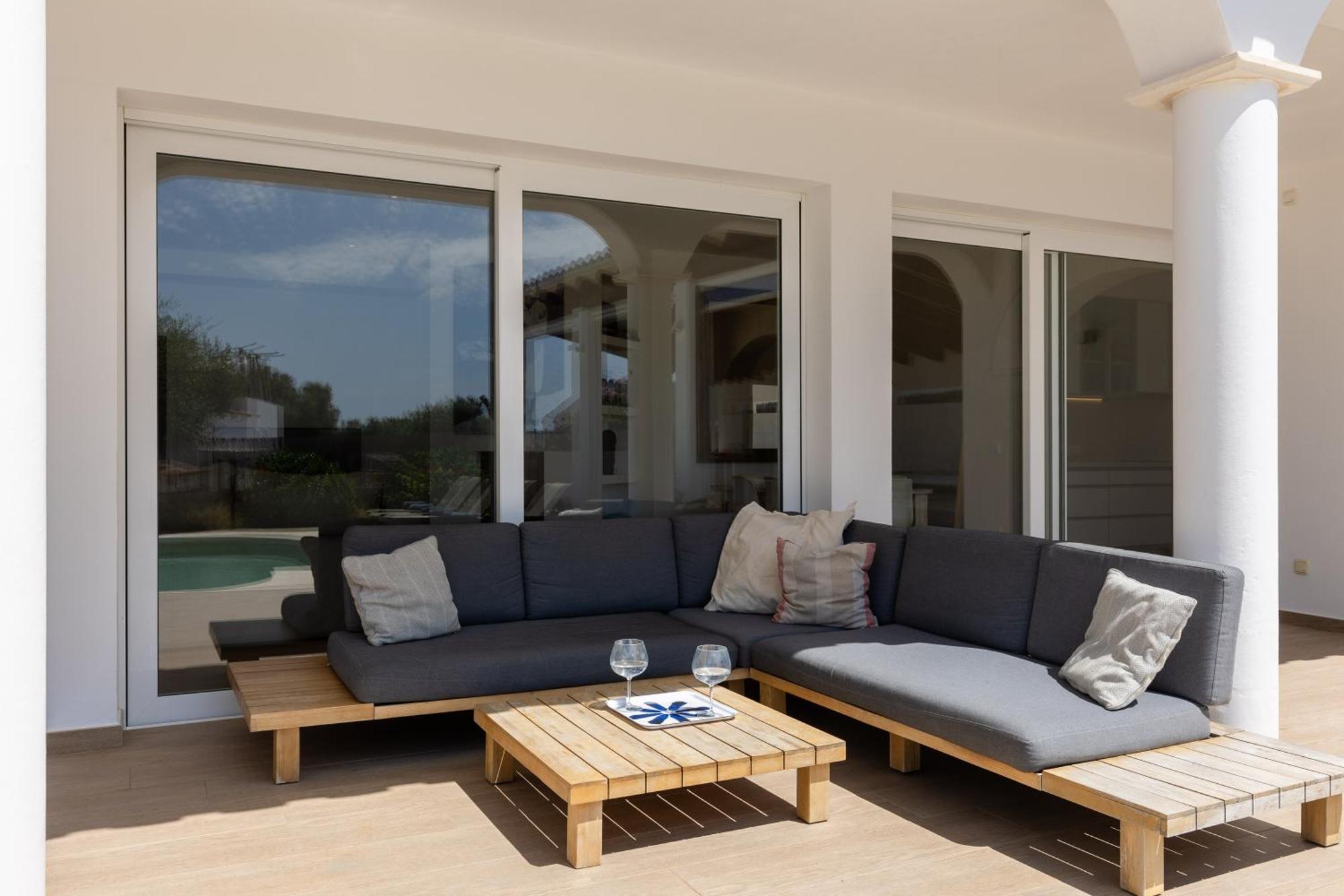 Villa Maravilla With Heatable Pool Rooftopbar With Sea Views And Range Rover Binibeca Dış mekan fotoğraf