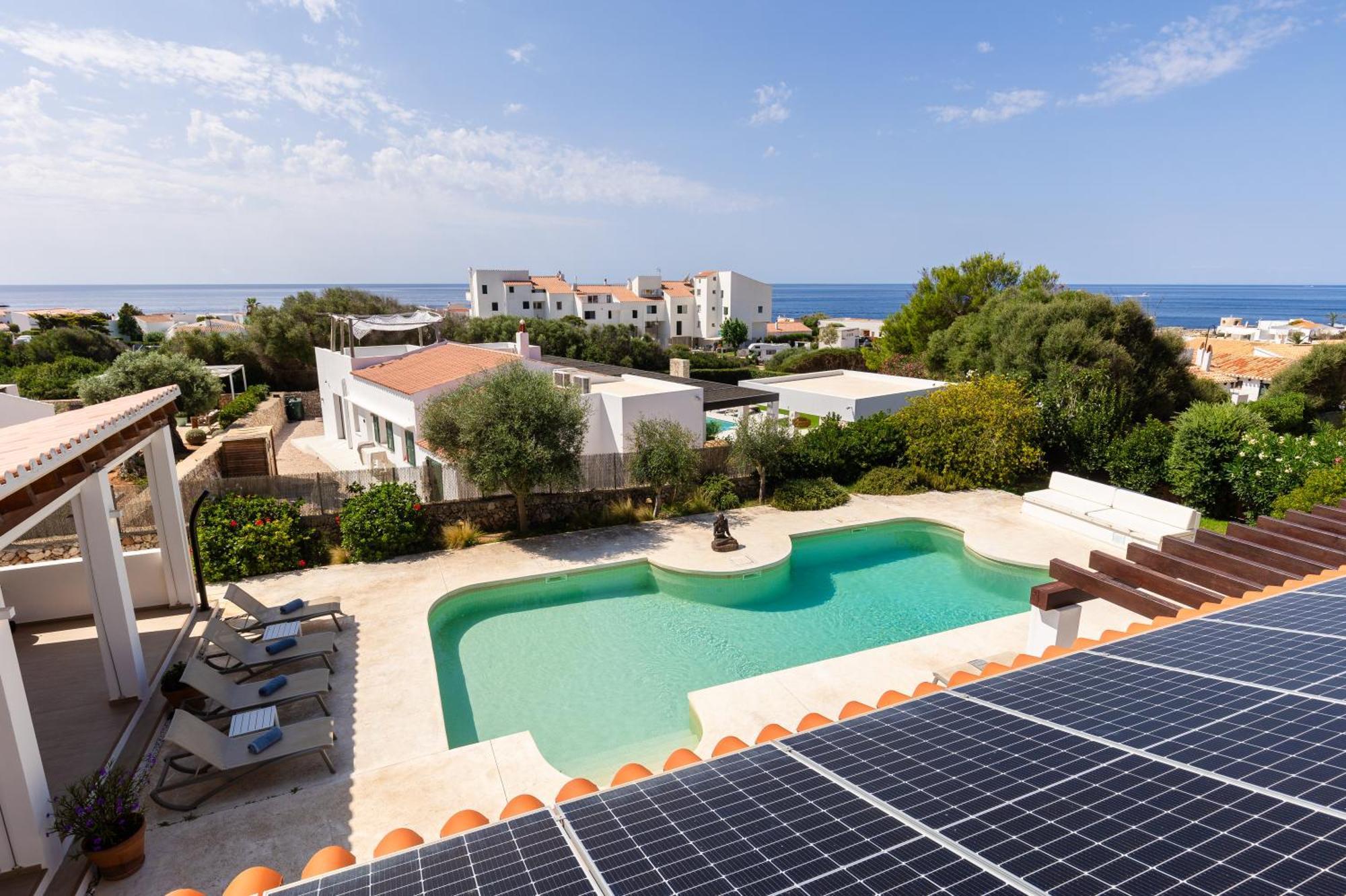 Villa Maravilla With Heatable Pool Rooftopbar With Sea Views And Range Rover Binibeca Dış mekan fotoğraf