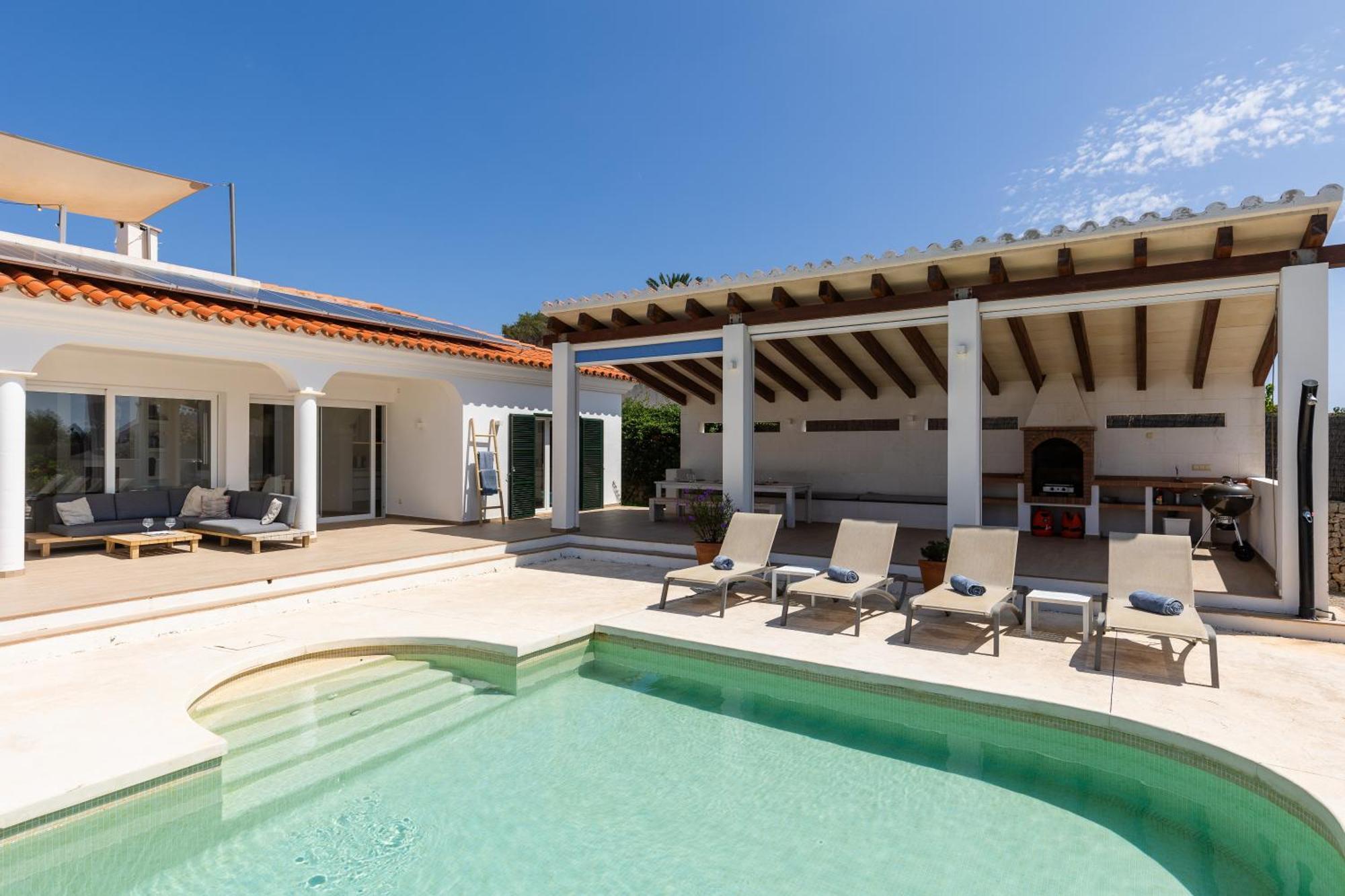 Villa Maravilla With Heatable Pool Rooftopbar With Sea Views And Range Rover Binibeca Dış mekan fotoğraf